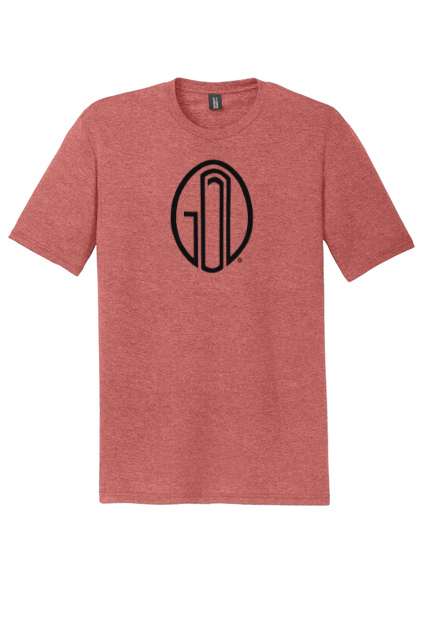theGODlogo - Short Sleeve T-shirt (Unisex) - Blush Frost